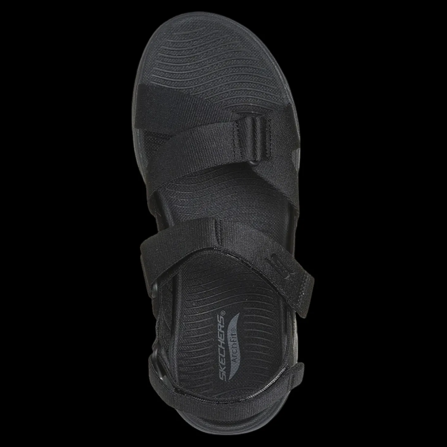 Go Walk Arch Fit Sandal Skechers Sandali Da Donna Nero - 140808