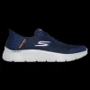 Go Walk Felx - Hands Up Skechers Slip On Sneakers Da Uomo Blu - 216324