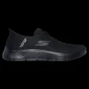 Go Walk Felx - Hands Up Skechers Slip On Sneakers Da Uomo Nero - 216324