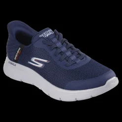 Go Walk Felx - Hands Up Skechers Slip On Sneakers Da Uomo Blu - 216324