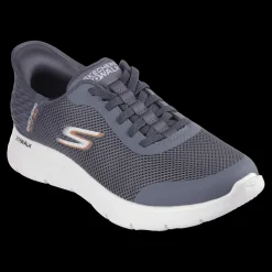 Go Walk Felx - Hands Up Skechers Slip On Sneakers Da Uomo Grigio - 216324