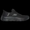 Go Walk Flex - Grand Entry Skechers Scarpe Sportive Sneakers Da Donna Nero - 124836