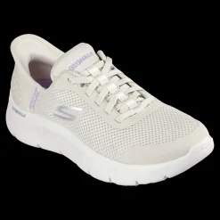 Go Walk Flex - Grand Entry Skechers Scarpe Sportive Sneakers Da Donna Bianco - 124836
