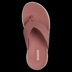 Go Walk Flex Sandal - Splendo Skechers Sandali Da Donna Malva - 141404