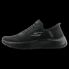 Go Walk Flex Skechers Scarpe Sportive Sneakers Da Donna Nero - 124837
