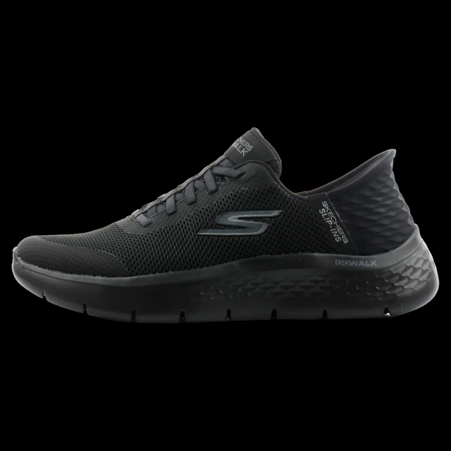 Go Walk Flex Skechers Scarpe Sportive Sneakers Da Donna Nero - 124837