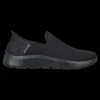 Go Walk Flex Skechers Slip On Da Uomo 216491 Nero - 216491