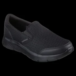 Go Walk Flex Skechers Slip On Da Uomo 216485 Nero - 216485