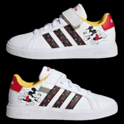 Grand Court Mickey Adidas Scarpe Sportive Bambini Bianco - HP7760
