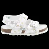 Grunland Junior Sandali Da Bambina Bianco/argento - SB2140