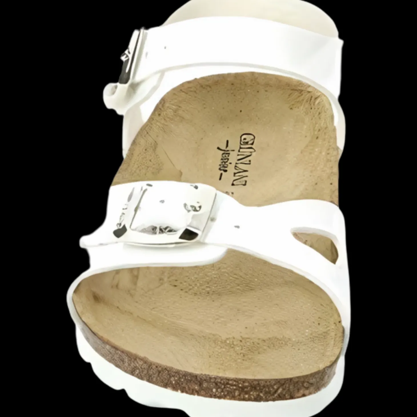 Grunland Junior Sandali Da Bambina Sb0018 Vernice Bianca - SB0018