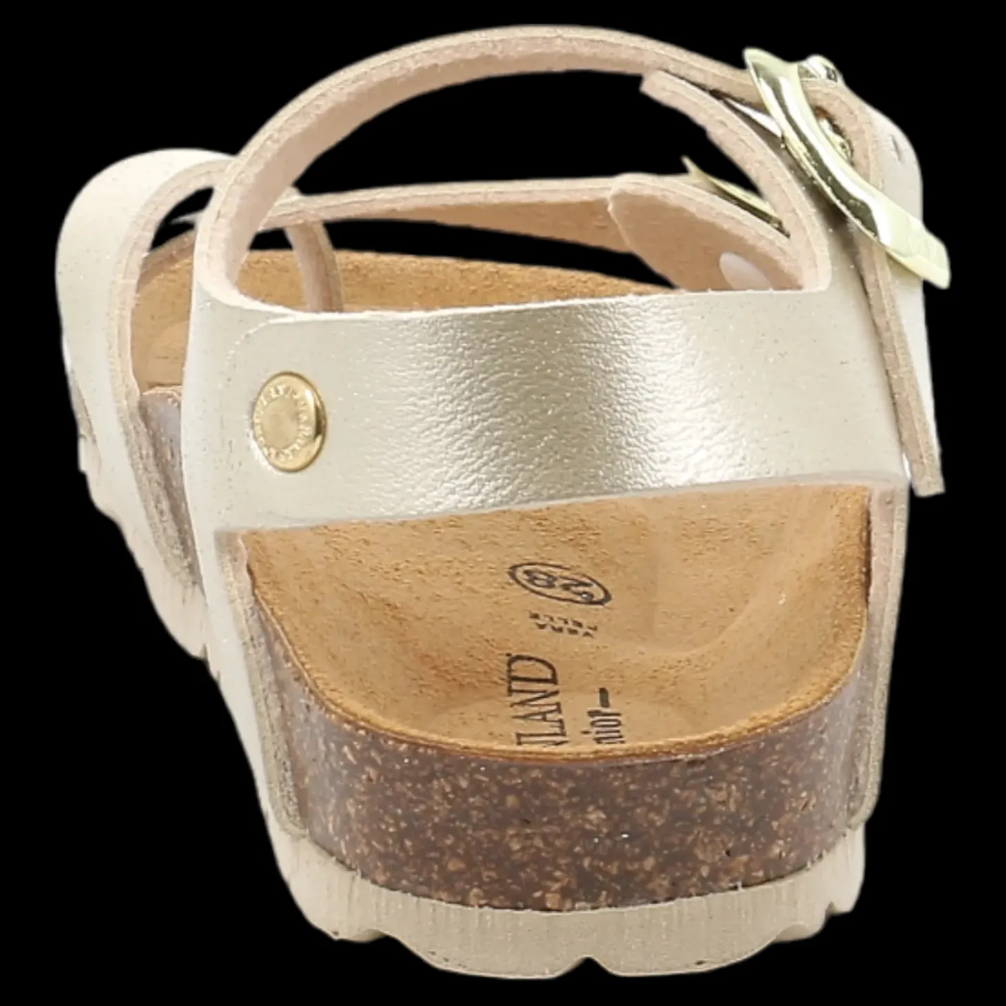 Grunland Junior Sandali Da Bambina Platino - SB1895