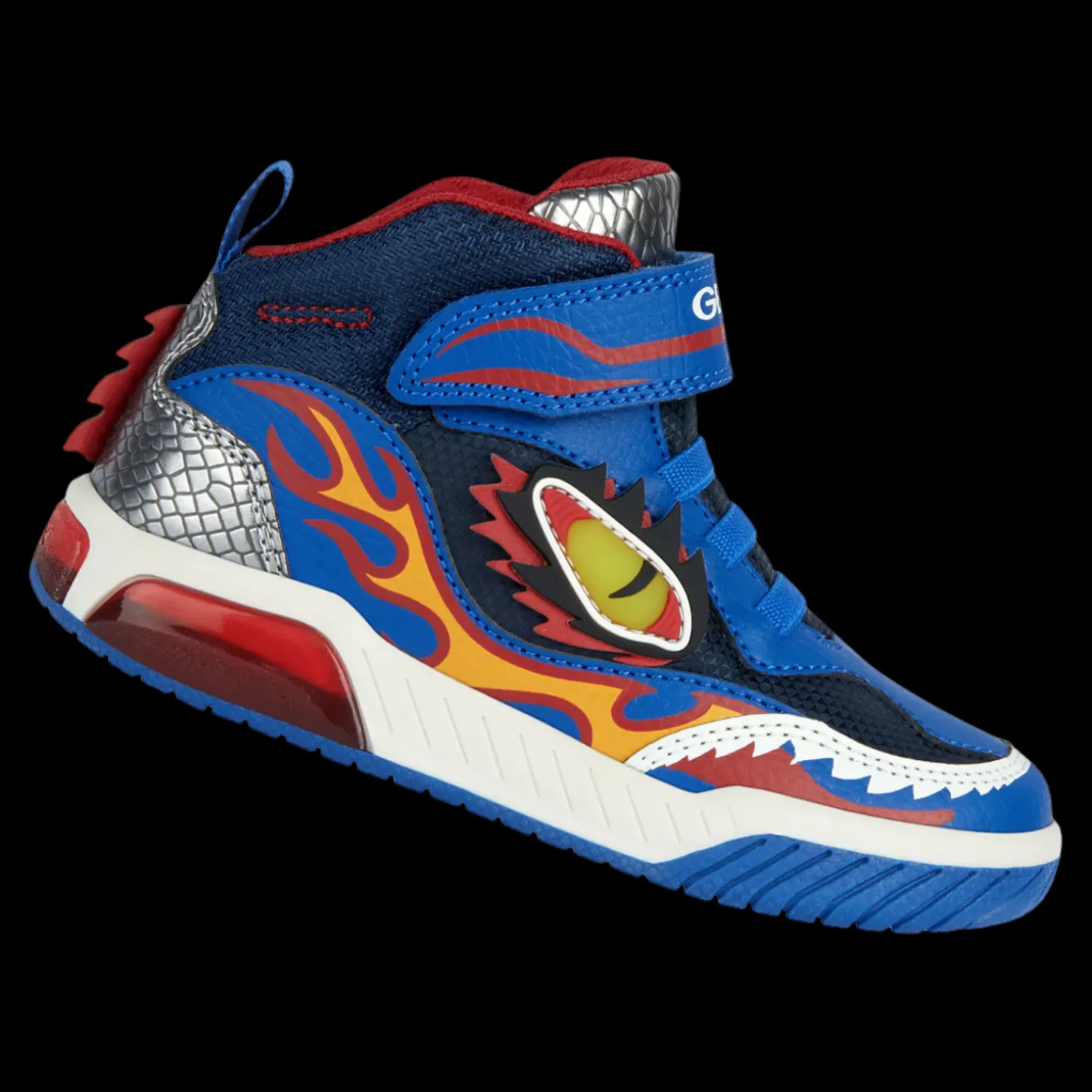 Inek Boy Geox Scarpe Sportive Sneakers Da Bambino Blu - J369CD