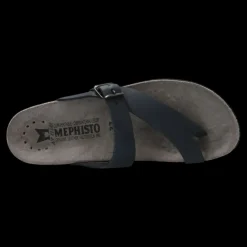 Mephisto Sandali Da Donna Helen Nabuk Blu - HELEN