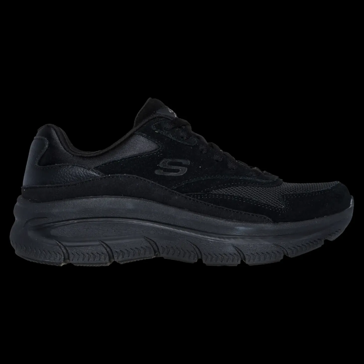 Modern D'lux Skechers Scarpe Sportive Sneakers Da Donna Nero - 158590
