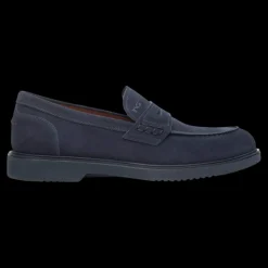 Nero Giardini Mocassini Da Uomo Blu - E500610U