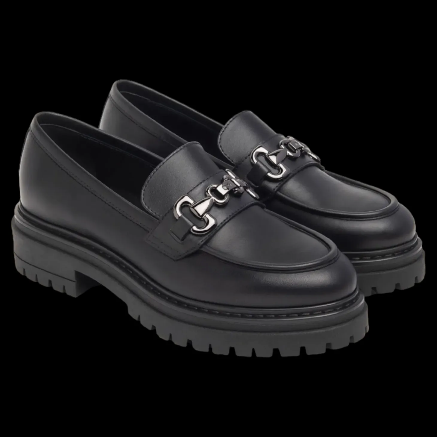 Nero Giardini Mocassini Da Donna Nero - I411410D