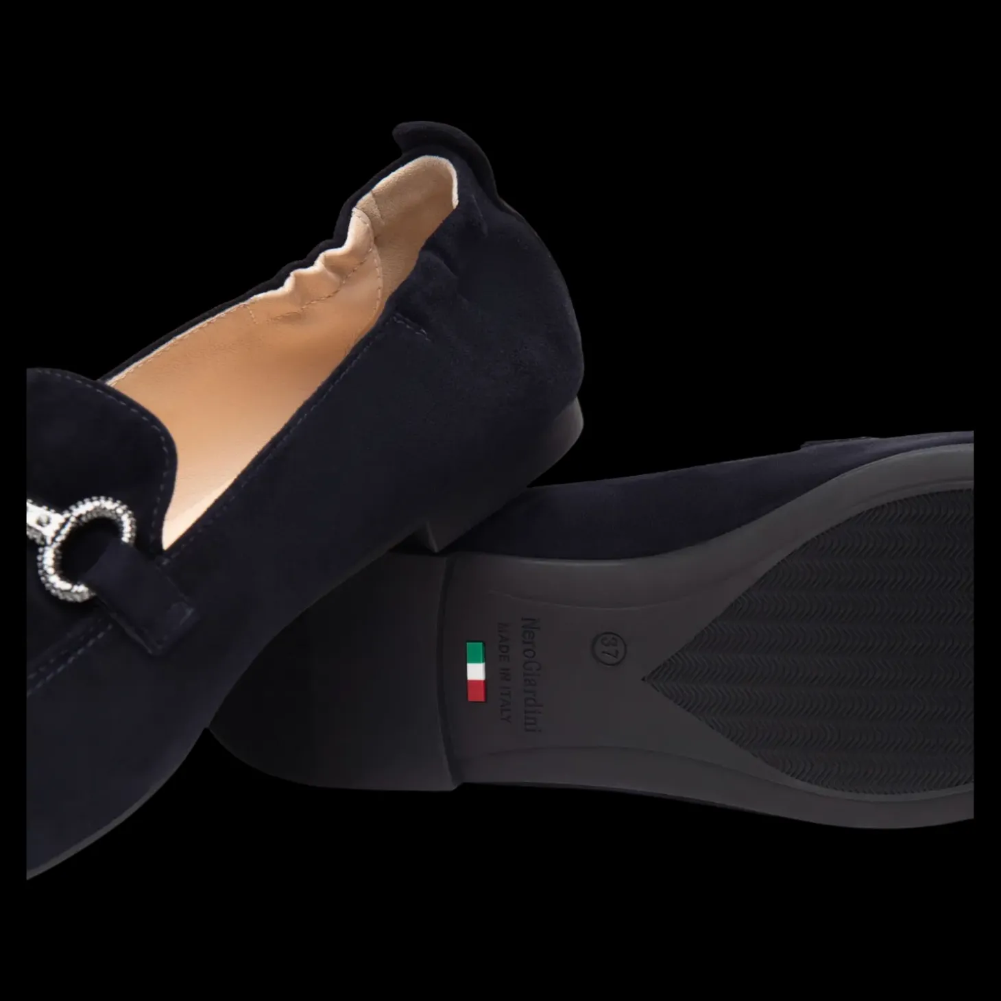 Nero Giardini Mocassini Da Donna Blu - E512620D