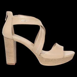 Nero Giardini Sandali Da Donna Con Tacco Alto Sabbia - E307500D