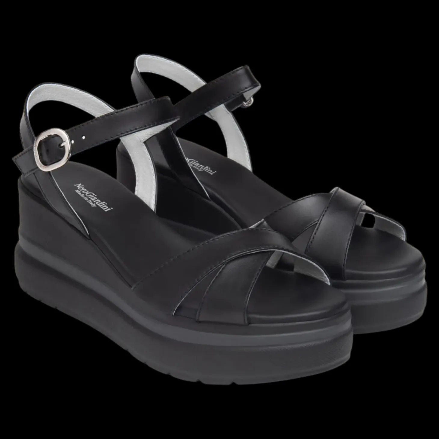 Nero Giardini Sandali Da Donna Nero - E513510D