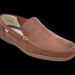 Notton Mocassini Da Uomo N Pelle Con Suola Di Gomma 1547 Marrone - 1547