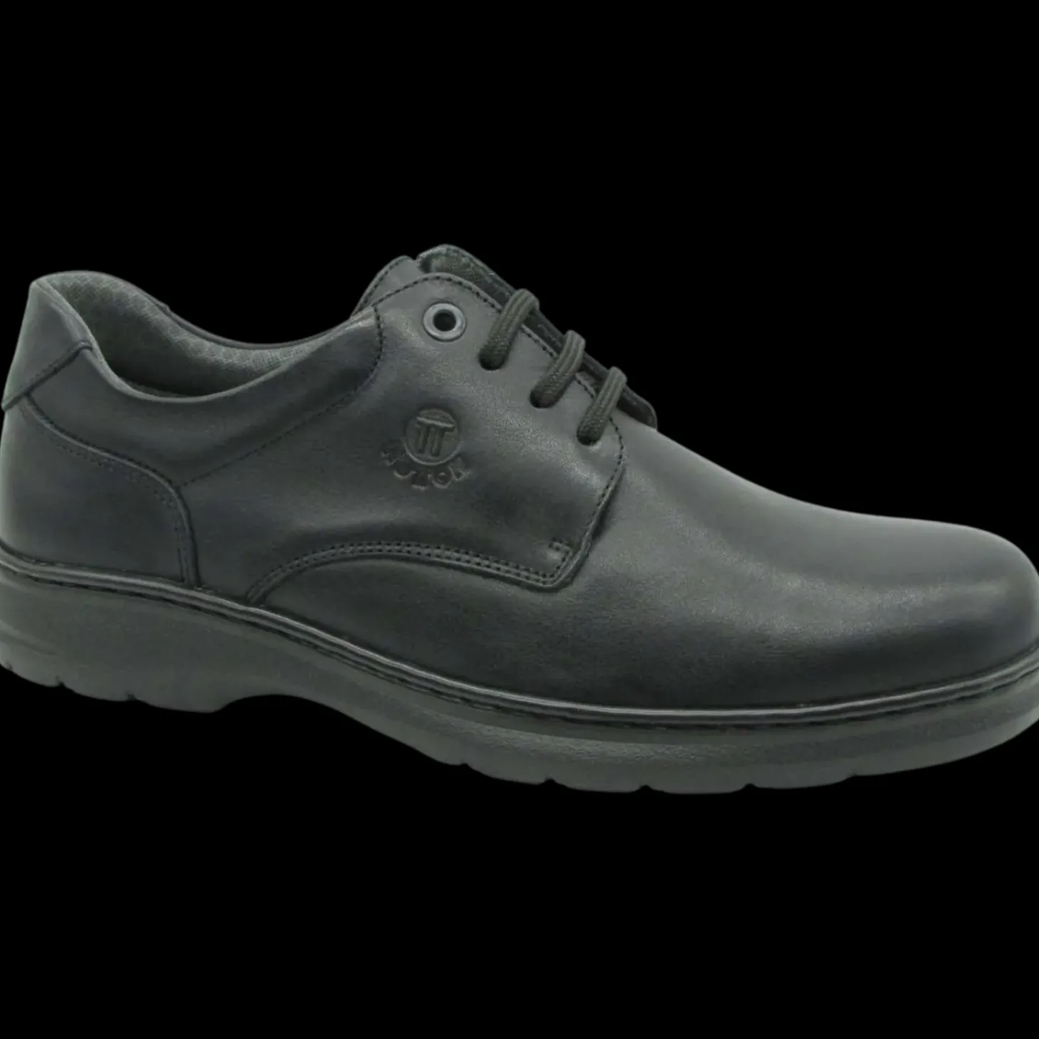 Notton Sneakers Da Uomo In Pelle Nera Liscia 0603 Nero - 0603