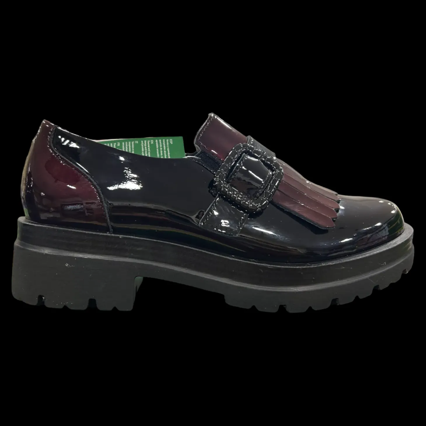 Pitillos Mocassini Da Donna Nero/bordeaux - 5361