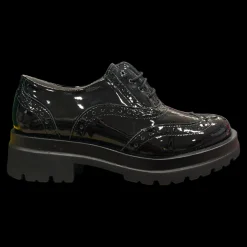 Pitillos Stringate Da Donna Nero - 5362