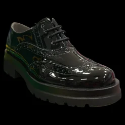 Pitillos Stringate Da Donna Nero - 5362