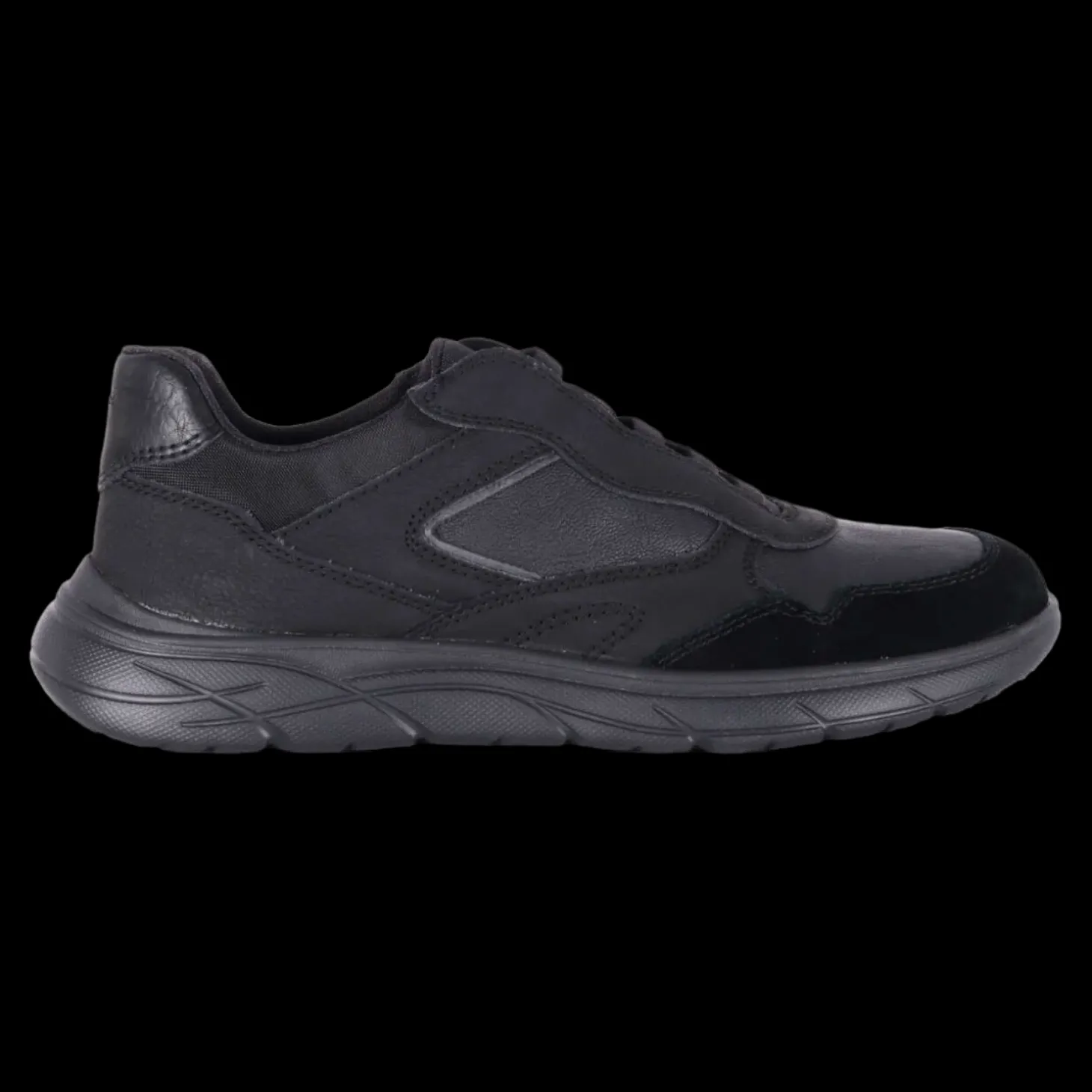 Portello Geox Sneakers Da Uomo Nero - U36E1C