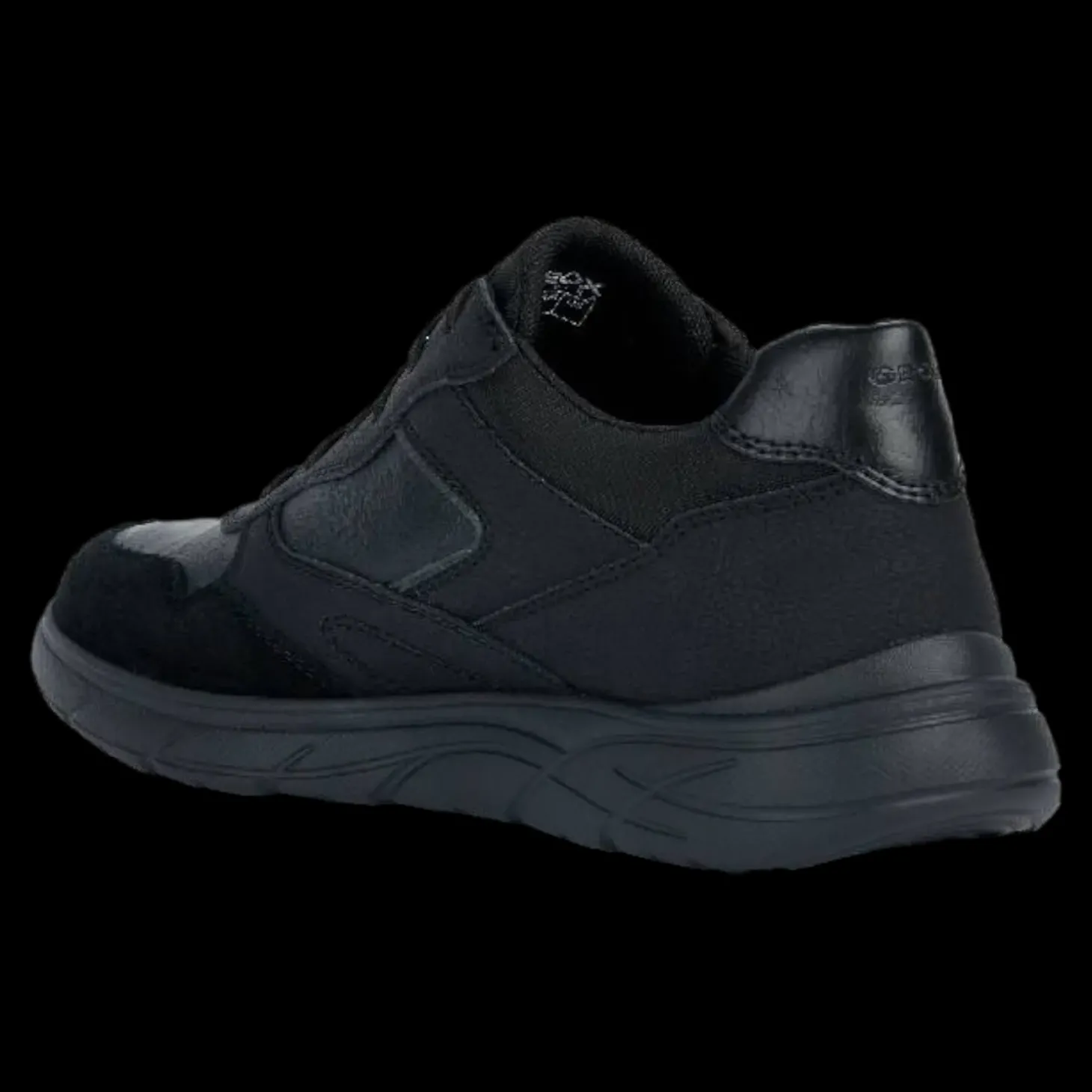 Portello Geox Sneakers Da Uomo Nero - U36E1D
