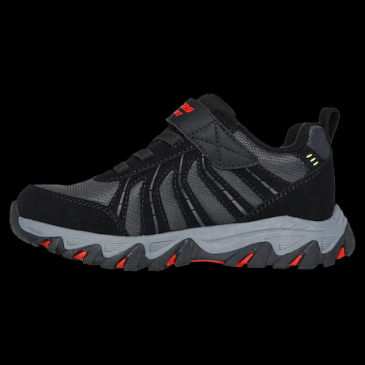 Rugged Ranger Skechers Sneakers Da Bambino Nero/rosso - 406411L