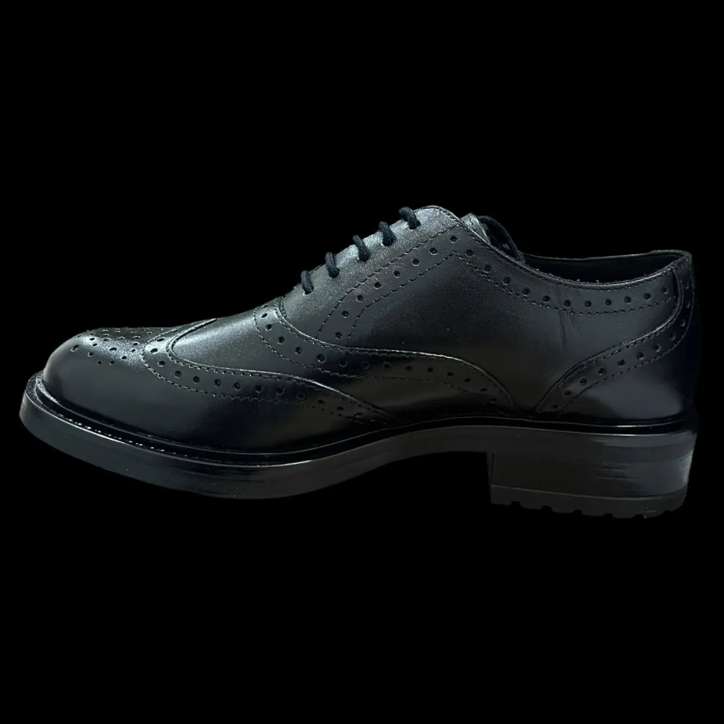 Siena Vueva Stringate Da Donna Nero - WS66R02