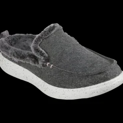 Skechers Pantofole E Ciabatte Da Donna 113781/gry Grigio - 113781/GRY