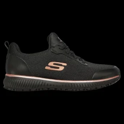 Skechers Scarpe Sportive Da Donna 77222ec Nero/bronzo - 77222EC