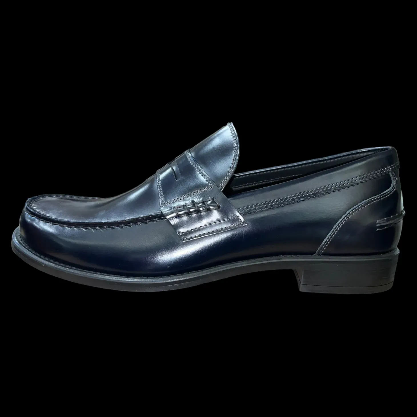 Soldini Mocassini Da Uomo 19489 Blu - 19489