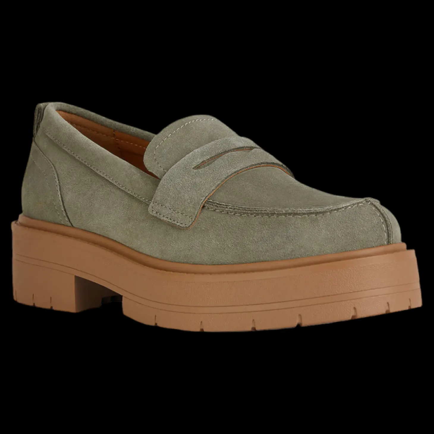 Spherica Ec7 Geox Mocassini Da Donna Salvia - D36VDI