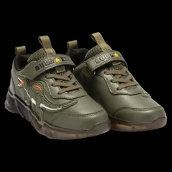 Spinosauro Bull Boys Scarpe Sportive Sneakers Da Bambino Verde Palude - AL3396