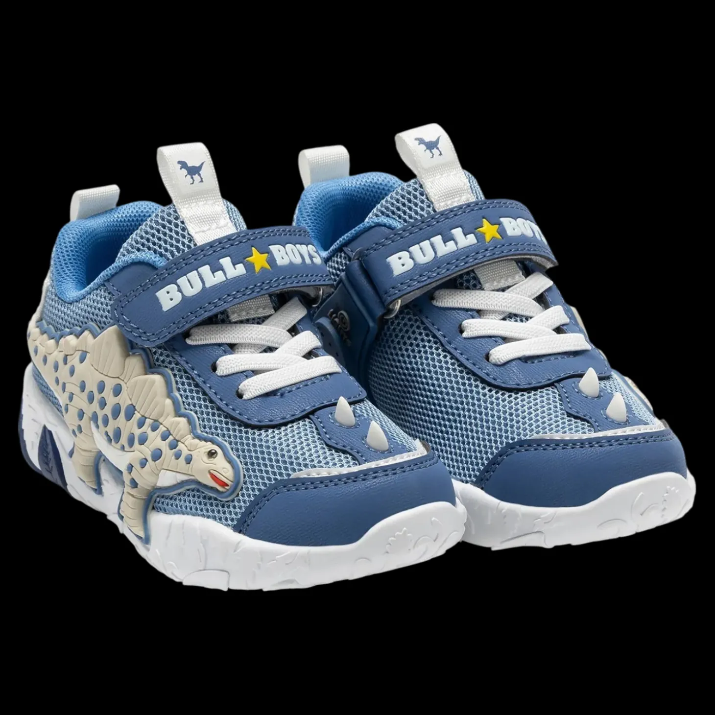 Stegosauro Bull Boys Scarpe Sportive Sneakers Da Bambino Blu Jeans - DNAR5002