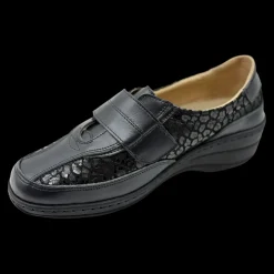 Stile Di Vita Linea Comoda Mocassini Da Donna Nero - 7256