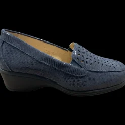 Stile Di Vita Mocassini Da Donna 7466 Blu - 7466