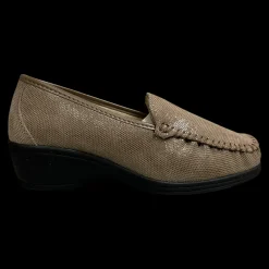 Stile Di Vita Mocassini Da Donna 2377 Punto Taupe - 2377