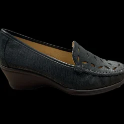 Stile Di Vita Mocassini Da Donna 7455 Nero - 7455