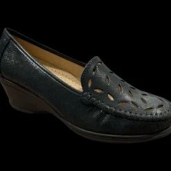 Stile Di Vita Mocassini Da Donna 7455 Nero - 7455