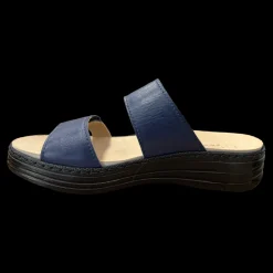 Stile Di Vita Sandali Due Fasce Da Donna 8229 Blu - 8229