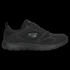 Summits - Suited Skechers Scarpe Sportive Sneakers Da Donna Nero - 12982