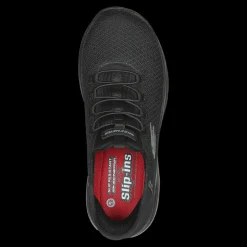 Summits Sr-enslee Skechers Slip On Da Donna Nero - 108144EC