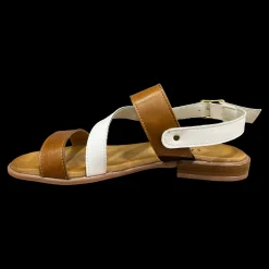 Talea Sandali Da Donna Cuoio/bianco - 604