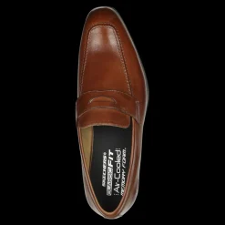 Trentmore - Corinth Skechers Mocassini Da Uomo Cuoio - 204852
