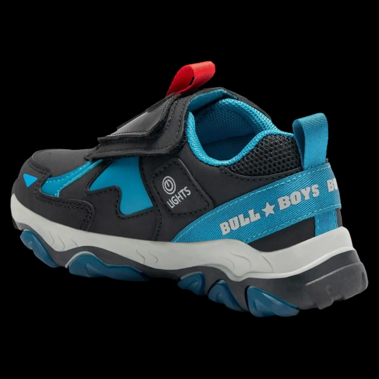 T-rex Bull Boys Scarpe Sportive Sneakers Da Bambino Nero/blu - DNAL4551A00